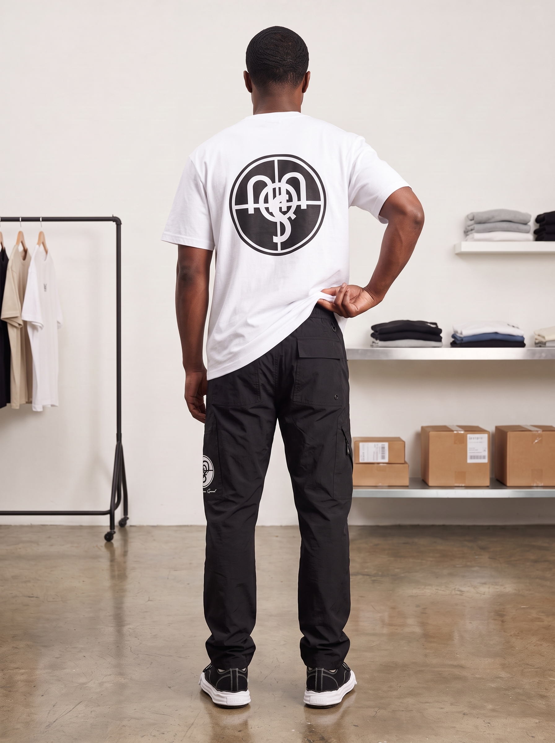 Classic Black Cargo Pants