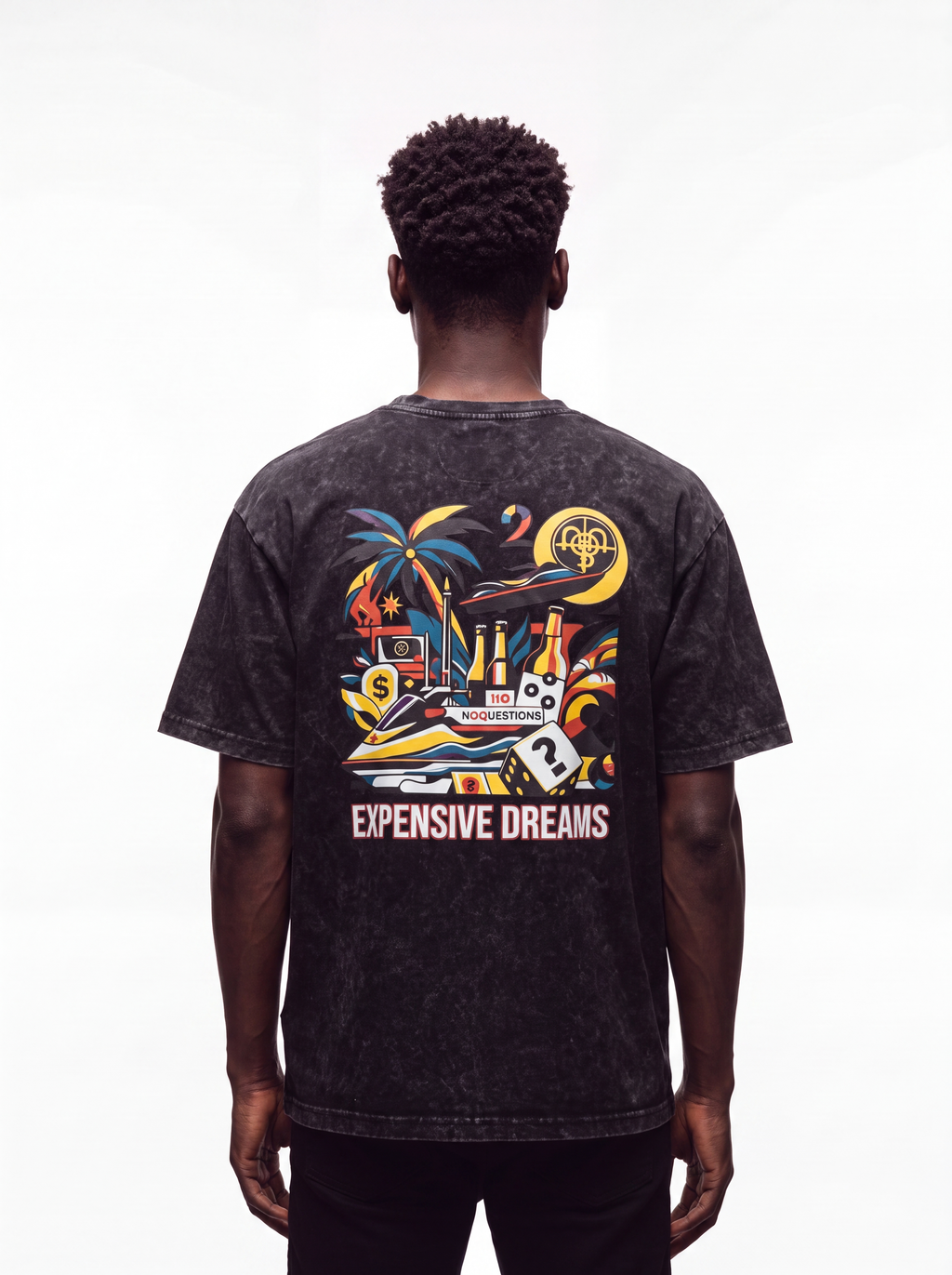 Expensive Dreams Tee Black
