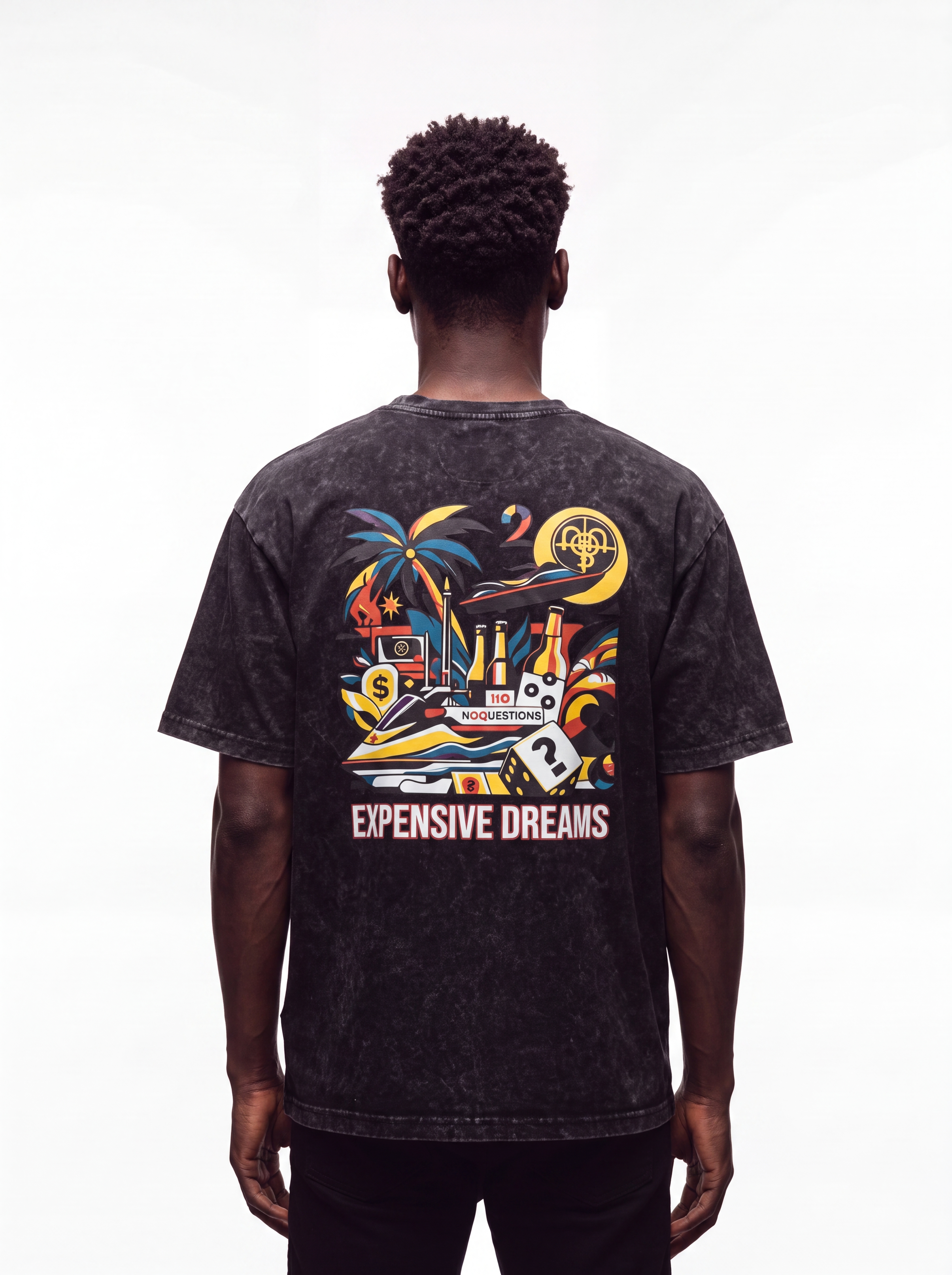 Expensive Dreams Tee Black