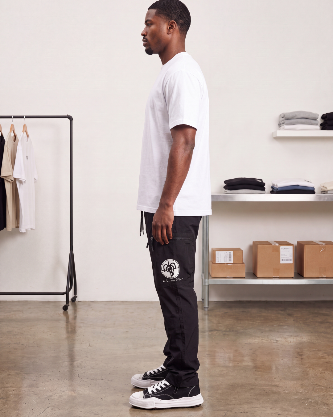 Classic Black Cargo Pants